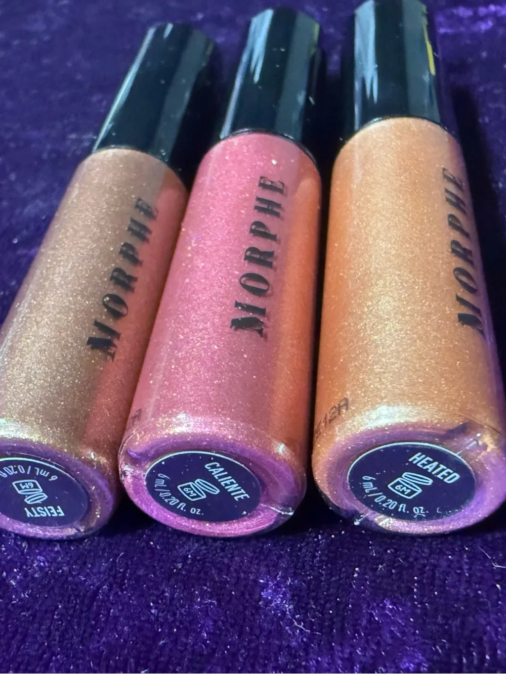 Morphe BARE SIZZLE METALLIC EYESHADOW TRIO